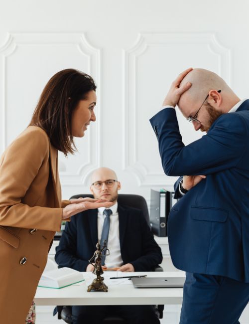 dispute dans un bureau