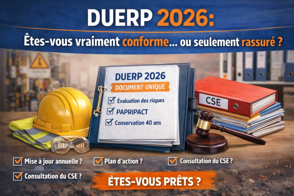 Conforme au DUERP 2026